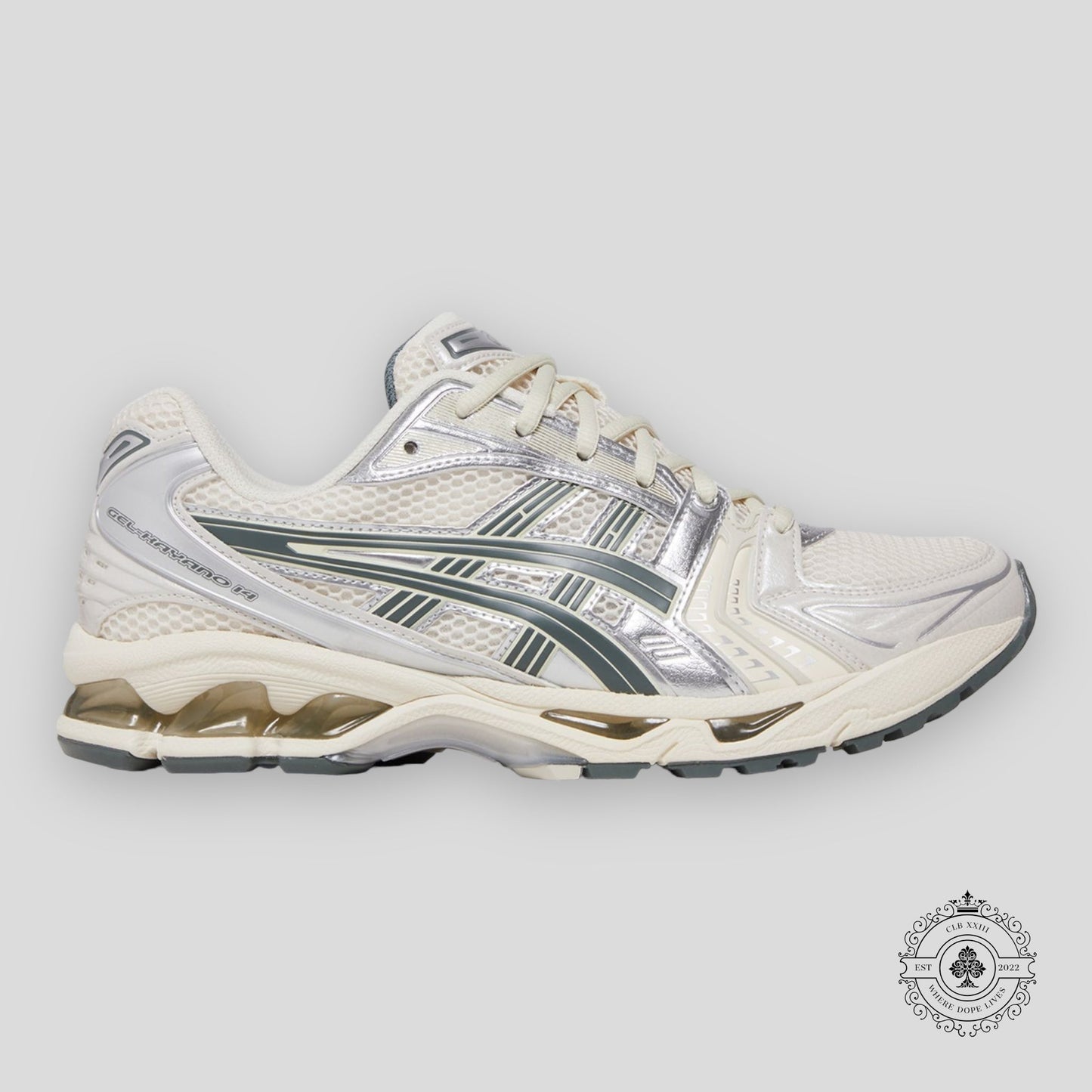 Asics Gel-Kayano 14 Birch Dark Pewter