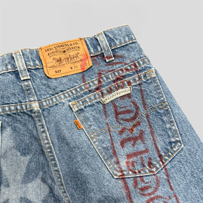 Chrome Hearts Stencil Jeans