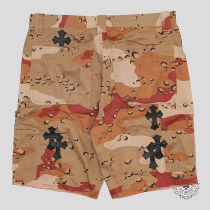 Chrome Hearts Sex Record Shorts in Desert Camo