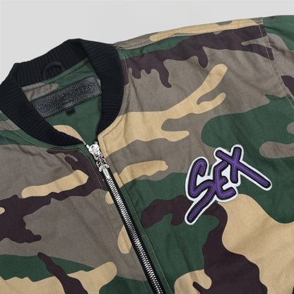 Chrome Hearts Matty Boy Sex Records Bomber Jacket