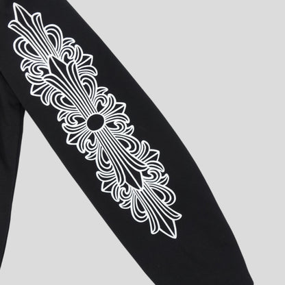 Chrome Hearts Thermal Lined Horseshoe Zip Up Hoodie