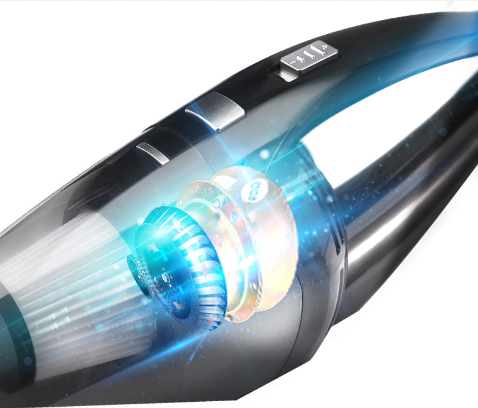 Portable Wireless Car Vacuum Cleaner with Pump (4-in-1)