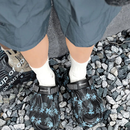 Men's Floral Pattern Comfort Breathable Sandals
