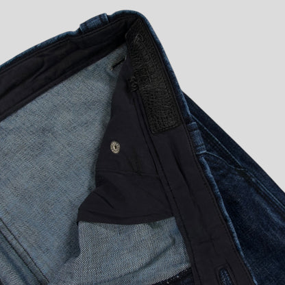 Chrome Hearts Double Turbo Diesel Carpenter Pants in Dark Wash