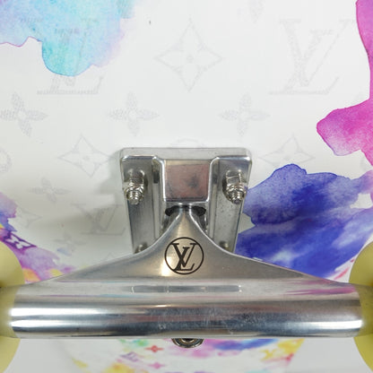 Louis Vuitton Watercolor Monogram Skateboard