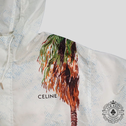 Celine Ave 57 Sky Windbreaker in White