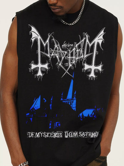 Men's Graphic Vintage Wash Tank Top