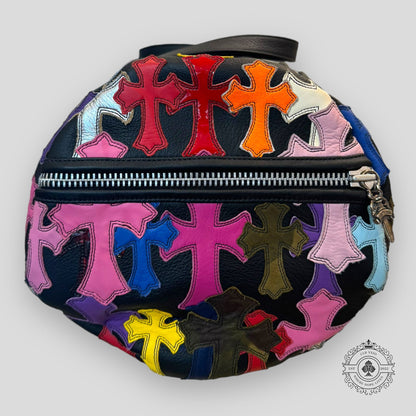 Chrome Hearts Multicolor Cross Patch Duffle Bag