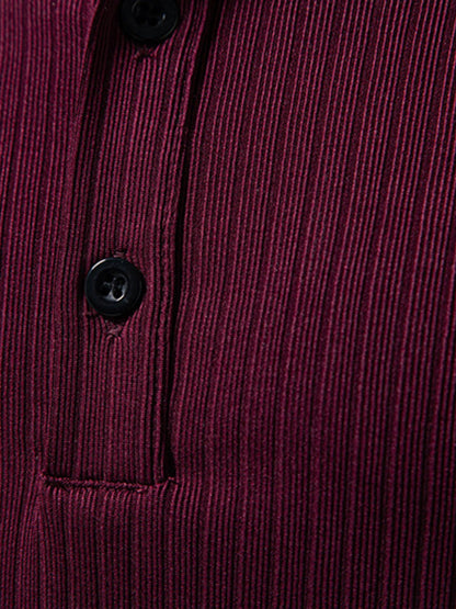 Men's Button Detail Short Sleeve T-Shirt