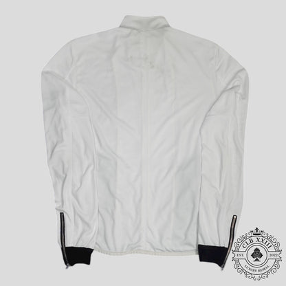 Chrome Hearts Horseshoe Logo Mesh Track Jacket in White