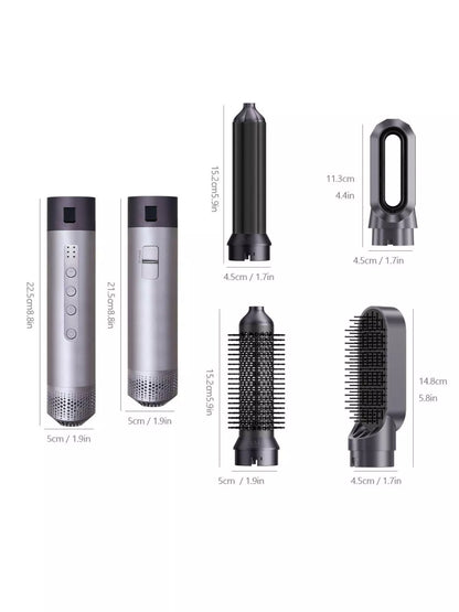 6-in-1 Interchangeable Head Curling Iron