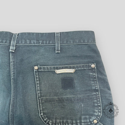 Chrome Hearts Sex Records Patch Double Knee Carpenter Pants