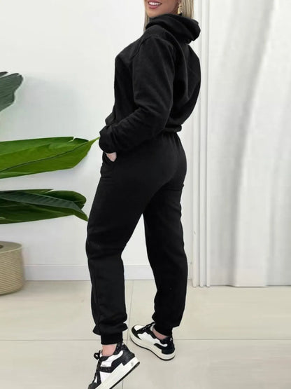Long Sleeve Hoodie and Joggers Set