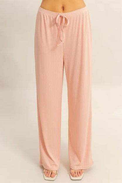 HYFVE Rib Knit Cami Top and Pants Set
