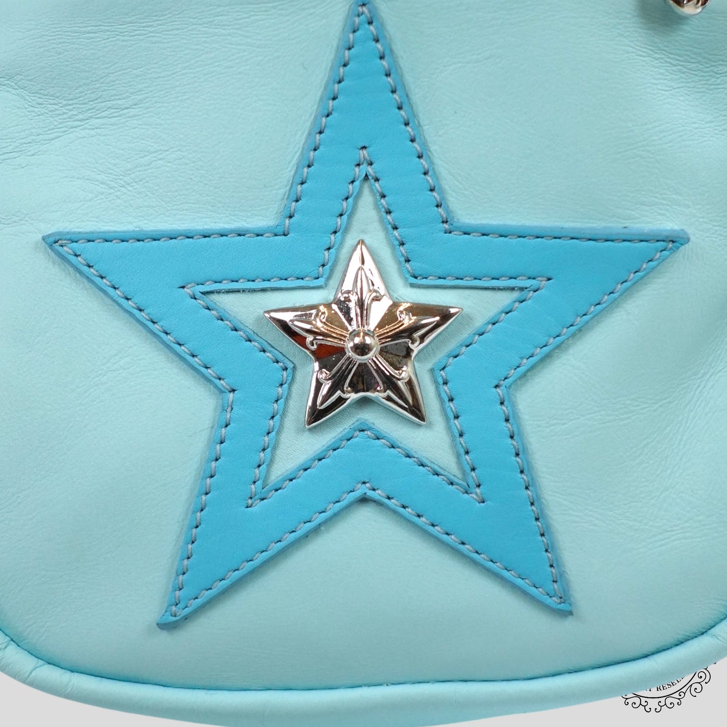 Chrome Hearts Star Patch Takka Bag in Blue