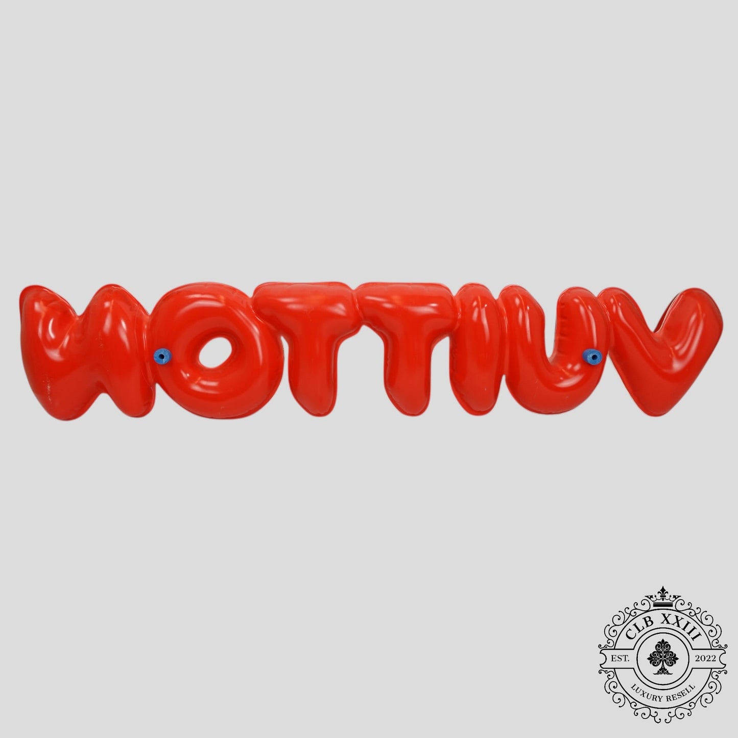 Louis Vuitton Bubble Letter Store Display Sign