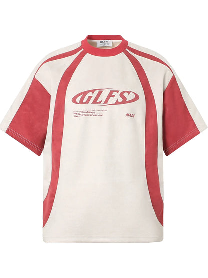 Men's Contrast Raglan Short Sleeve T-Shirt
