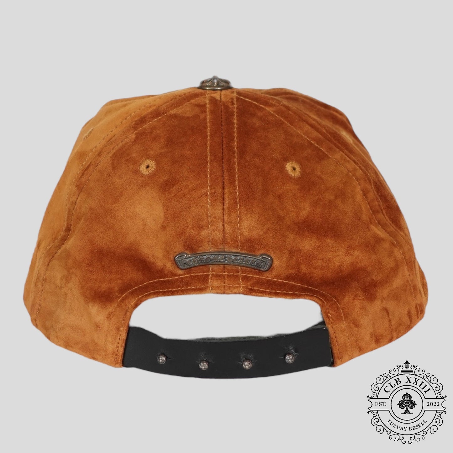 Chrome Hearts Suede Vine Dagger Hat in Brown