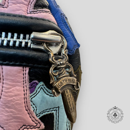 Chrome Hearts Multicolor Cross Patch Duffle Bag