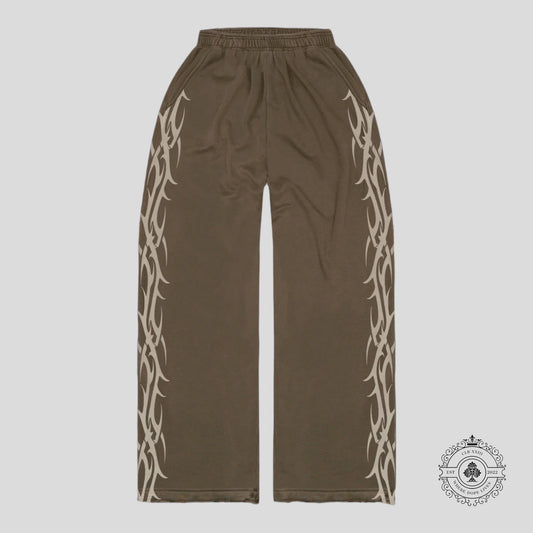 Bravest Studios Tribal Sweatpants in Brown