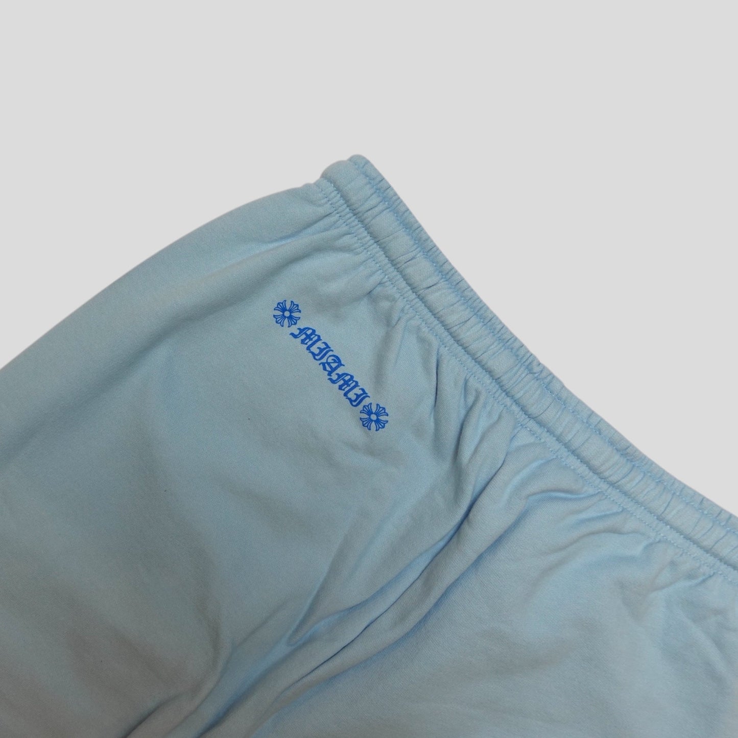 Chrome Hearts Art Basel Vine Dagger Sweatpants in Baby Blue