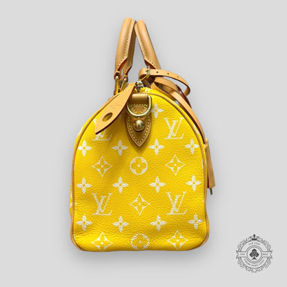 Louis Vuitton Speedy P9 Bandoulière 25 in Yellow