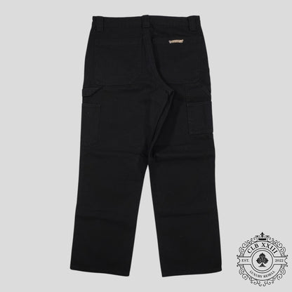 Chrome Hearts Double Knee Carpenter Pants in Black