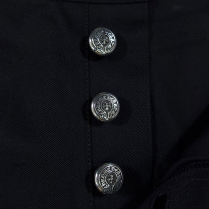 Chrome Hearts Double Knee Chino Pants in Black