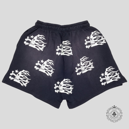Hellstar Skull Shorts in Black