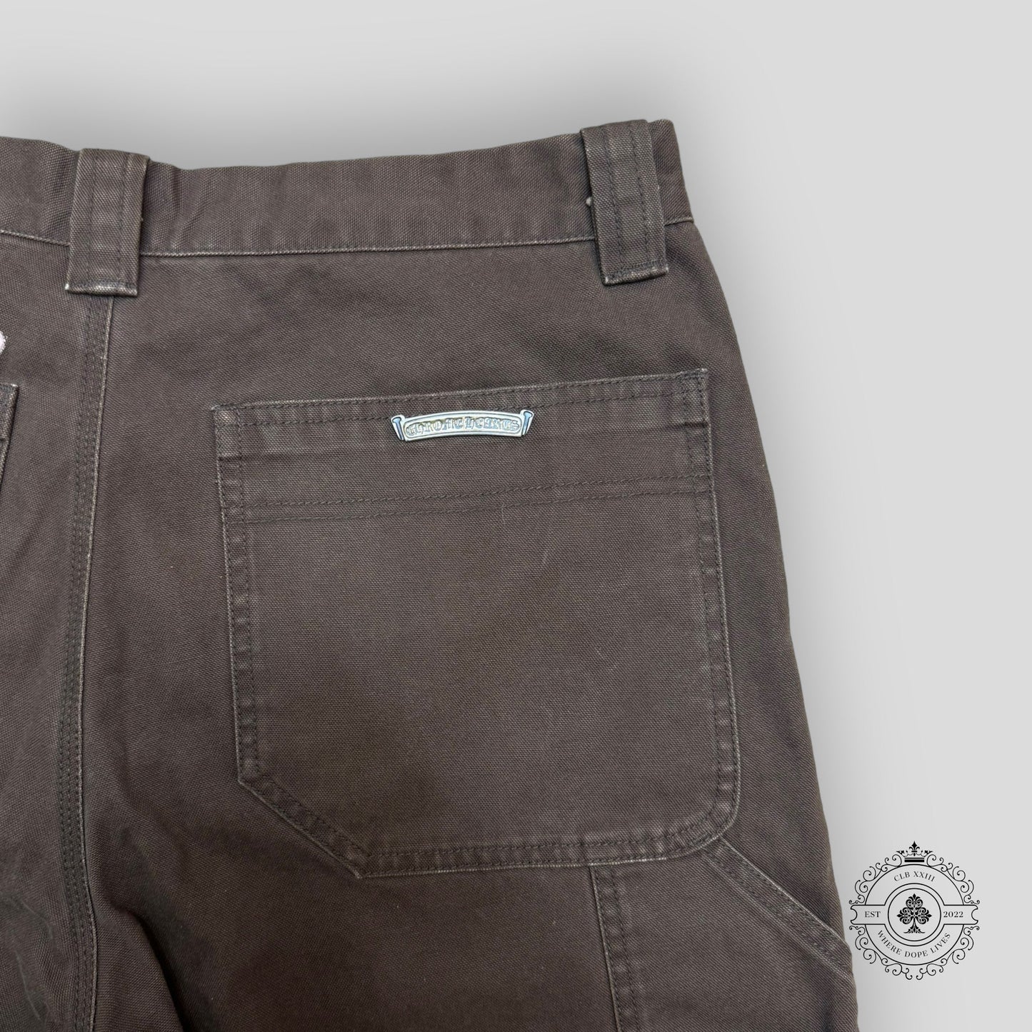 Chrome Hearts Pink Patch Double Knee Carpenter Pants