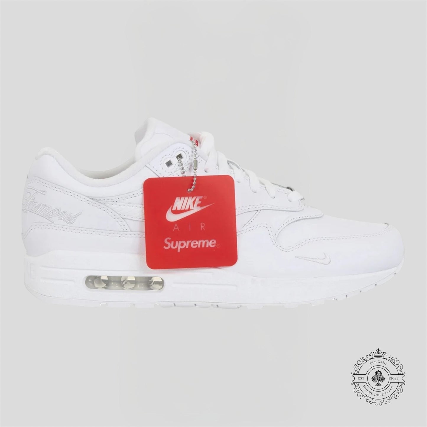 Nike Air Max 1 '87 SP Supreme Triple White