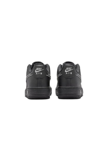 Nike Big Kids Air Force 1 - Black/Light Smoke Grey