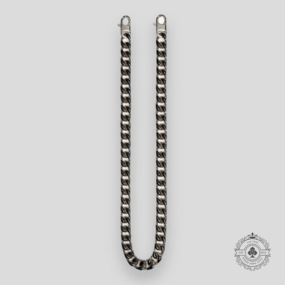 Amiri Wallet Chain in Silver
