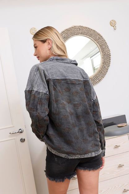 Mylee Collins Patchwork Shacket