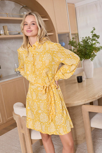 Resplendent Shirt Dress
