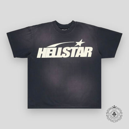 Hellstar Classic Logo Tee in Black