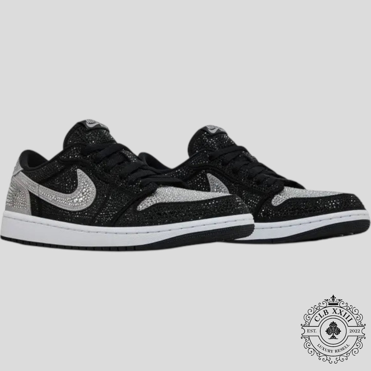 Air Jordan 1 Retro Low OG Swarovski Stealth (Women's)