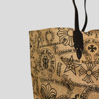 Chrome Hearts Stencil Beach Bag in Tan