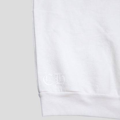 Chrome Hearts Love You Crewneck in White