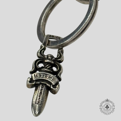 Chrome Hearts Fancy Link Dagger Keychain