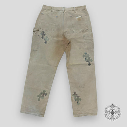 Chrome Hearts Sex Records Patch Carpenter Pants