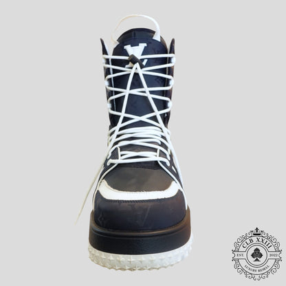 Louis Vuitton LV Trainer Snow Boot Marine Blue