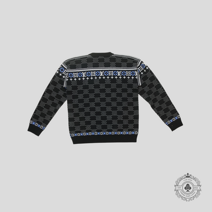 Louis Vuitton LV Fair Isles Damier Pullover Knitwear in Black