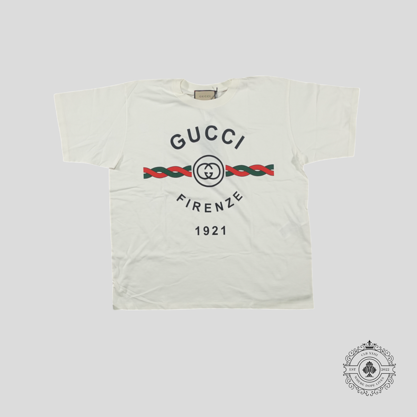 Gucci Firenze 1921 T-Shirt in White