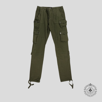 Amiri Tactical Cargo Pants in Military Green