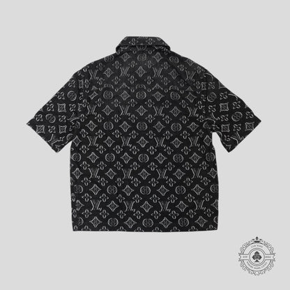 Louis Vuitton Monogram Chambray Shirt in Grey