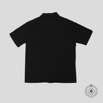 Louis Vuitton X NBA Monogram Button Up Shirt in Black