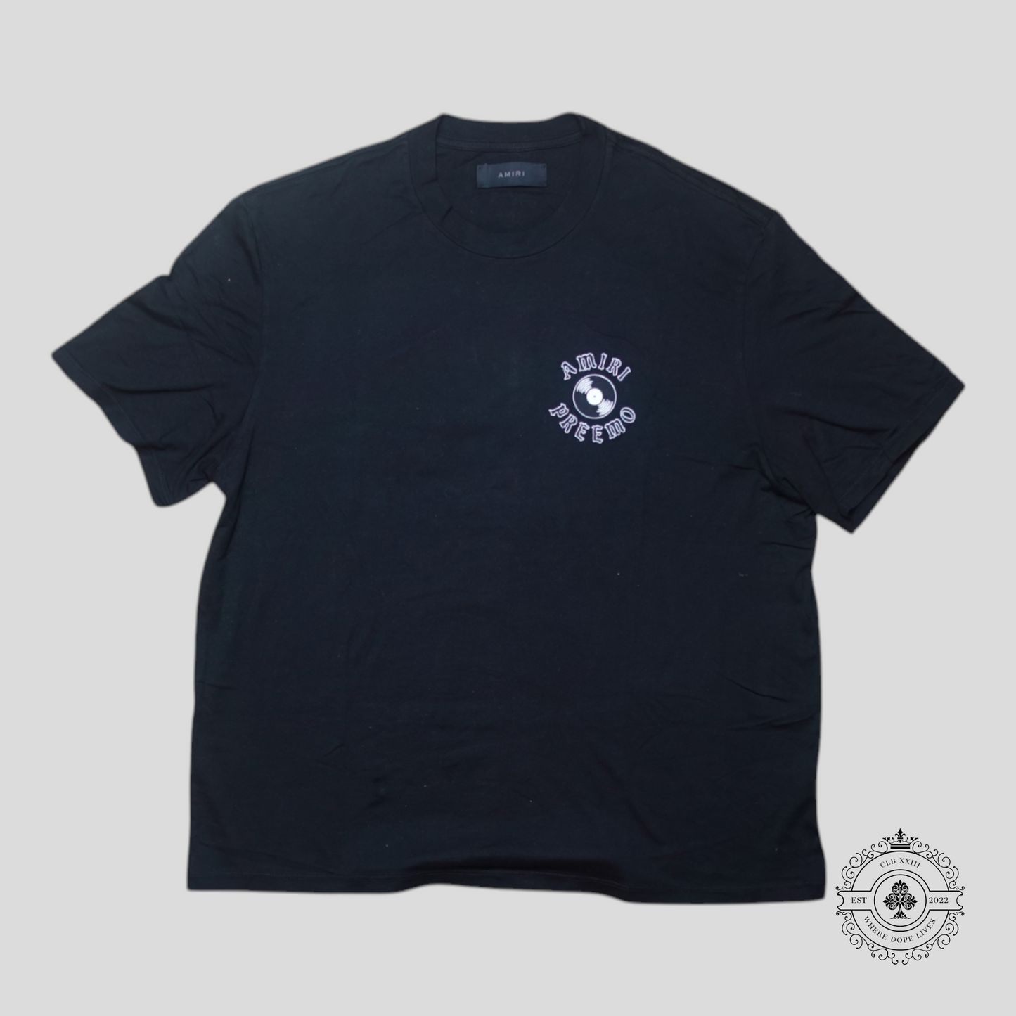 Amiri X DJ Premier T-Shirt in Black