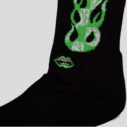 Chrome Hearts 99 Eyes Socks in Black
