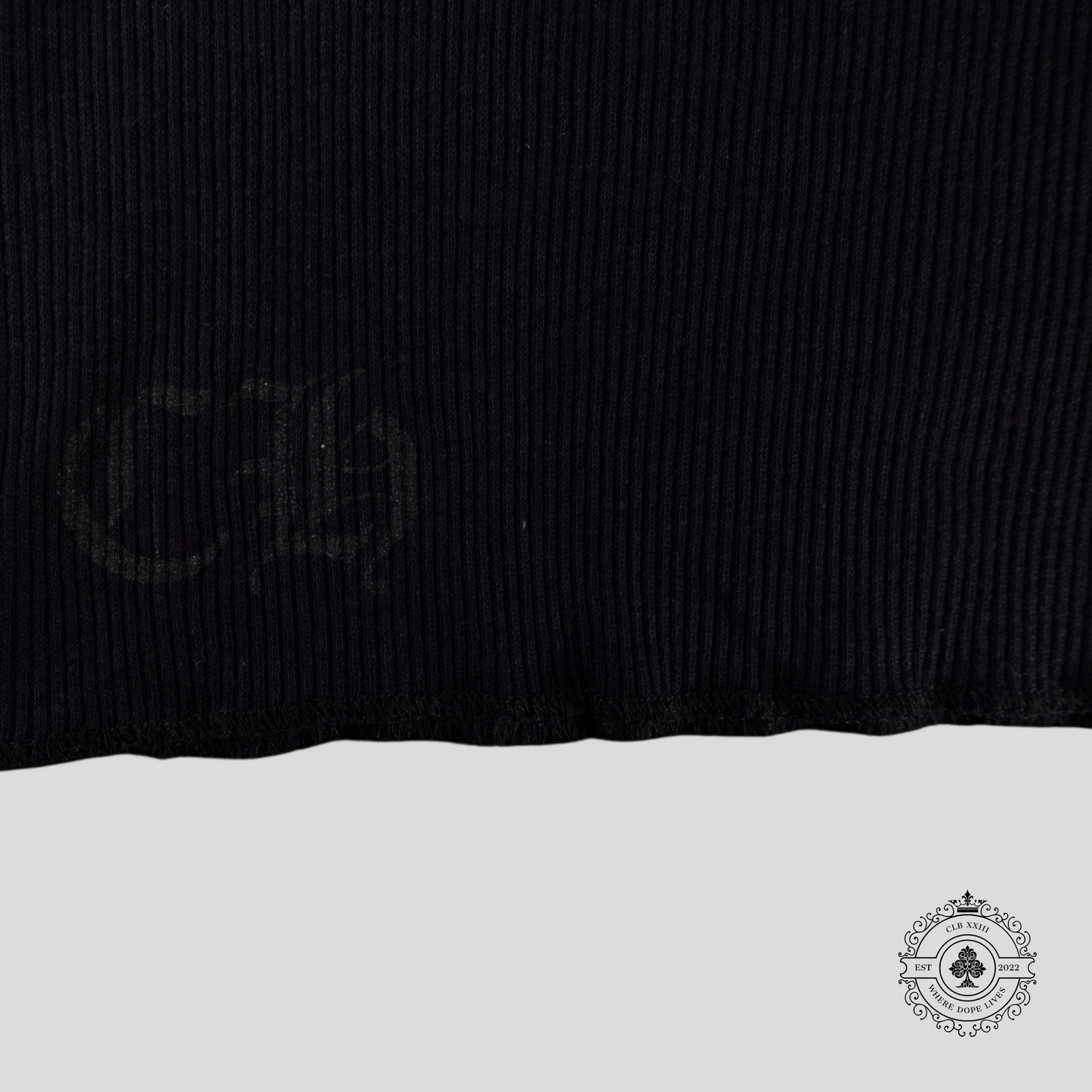 Chrome Hearts Hairy Cross Tank Top in Black